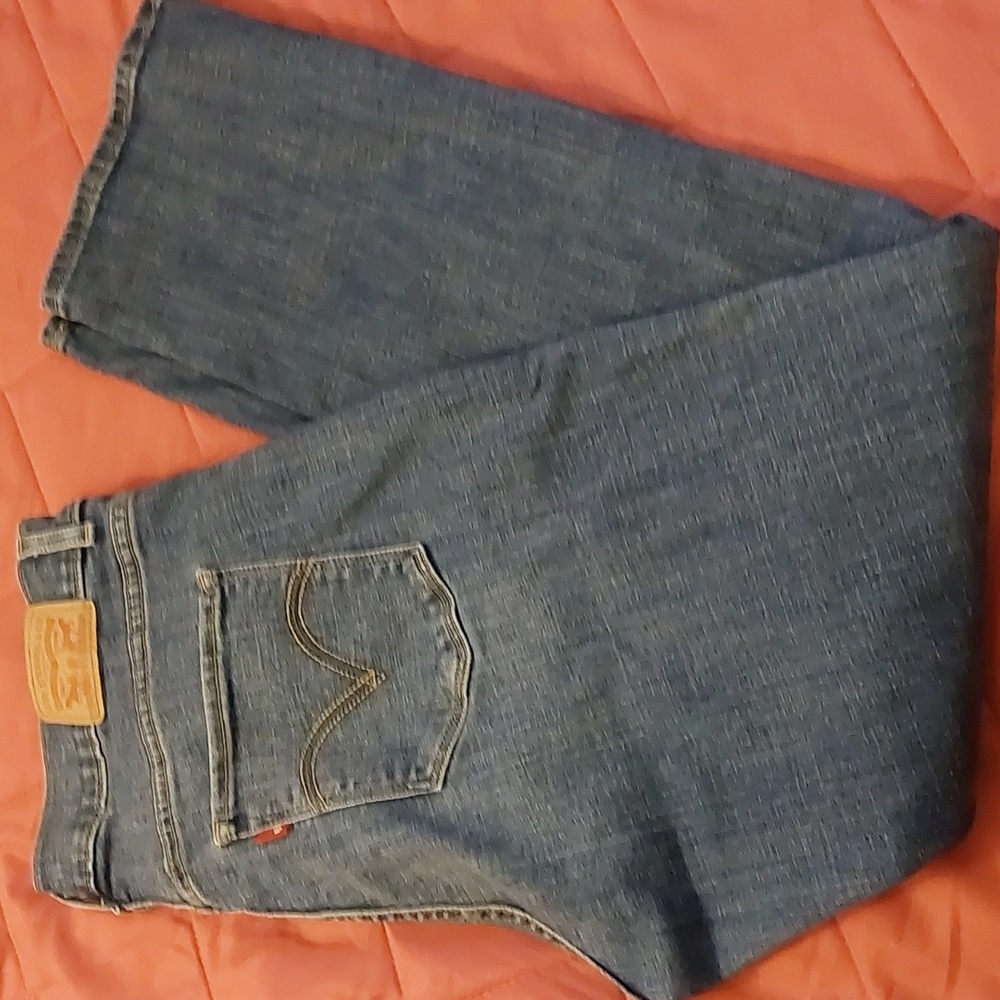 Levi's Blue Straight Leg Jeans